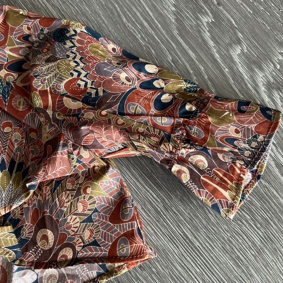 Tia Cibani Kids Shirt 3 Months Country Smock Tunic Top Colorful Button Closure - Picture 5 of 10